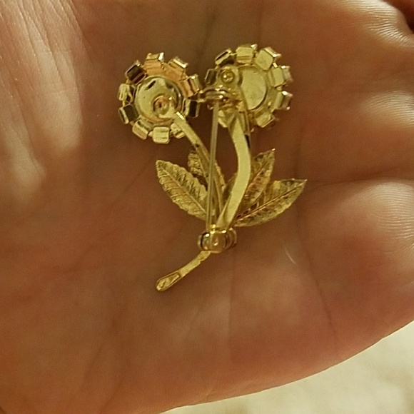 😂Vintage Green Floral Brooch - Picture 8 of 8